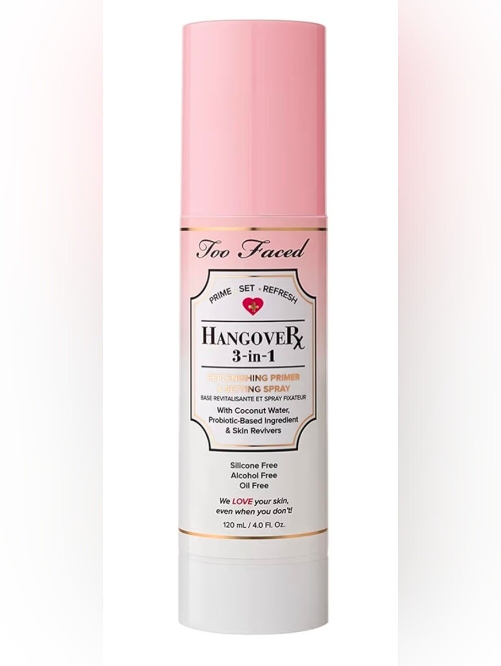 Hangover 3-In-1 Replenishing Primer & Setting Spray, 120 ml